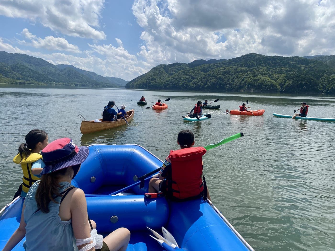 北海道の自然の中で行うオーガナイズプログラム